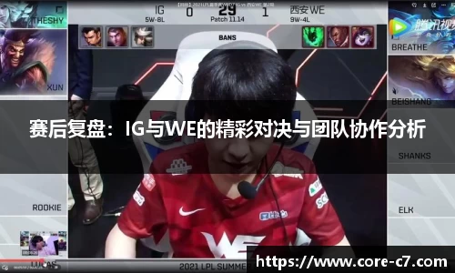 赛后复盘：IG与WE的精彩对决与团队协作分析
